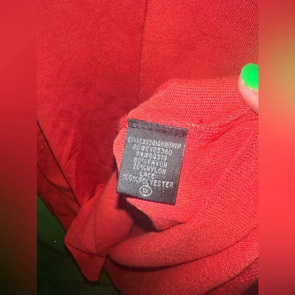 Cyrus Hi Low Sweater size 1X - Picture 5 of 6